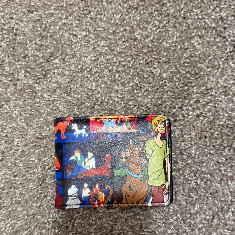 Buckle-Down Multicolor Cartoon Wallet